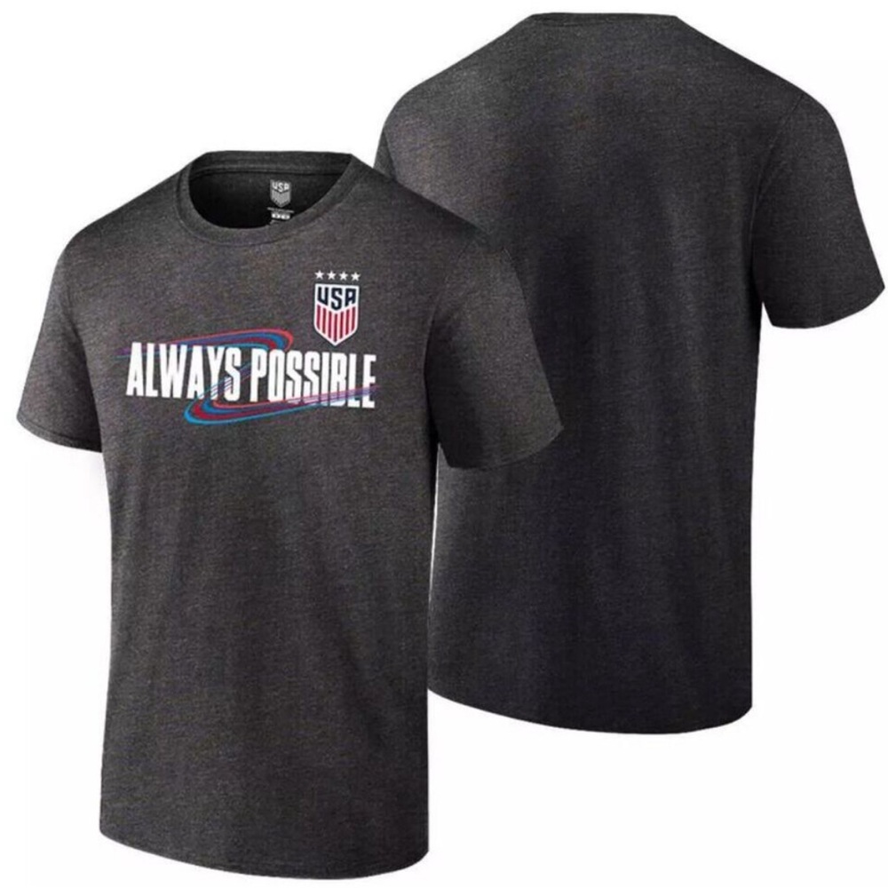 USA Soccer Unisex World Cup USWNT Graphic T-Shirt Size L